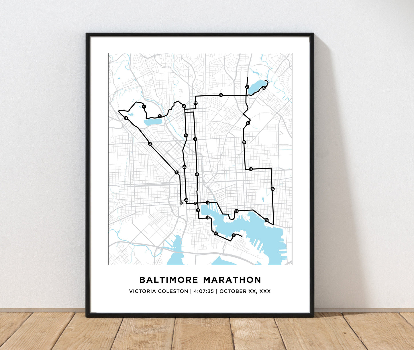 Baltimore 26.2 Marathoner Print