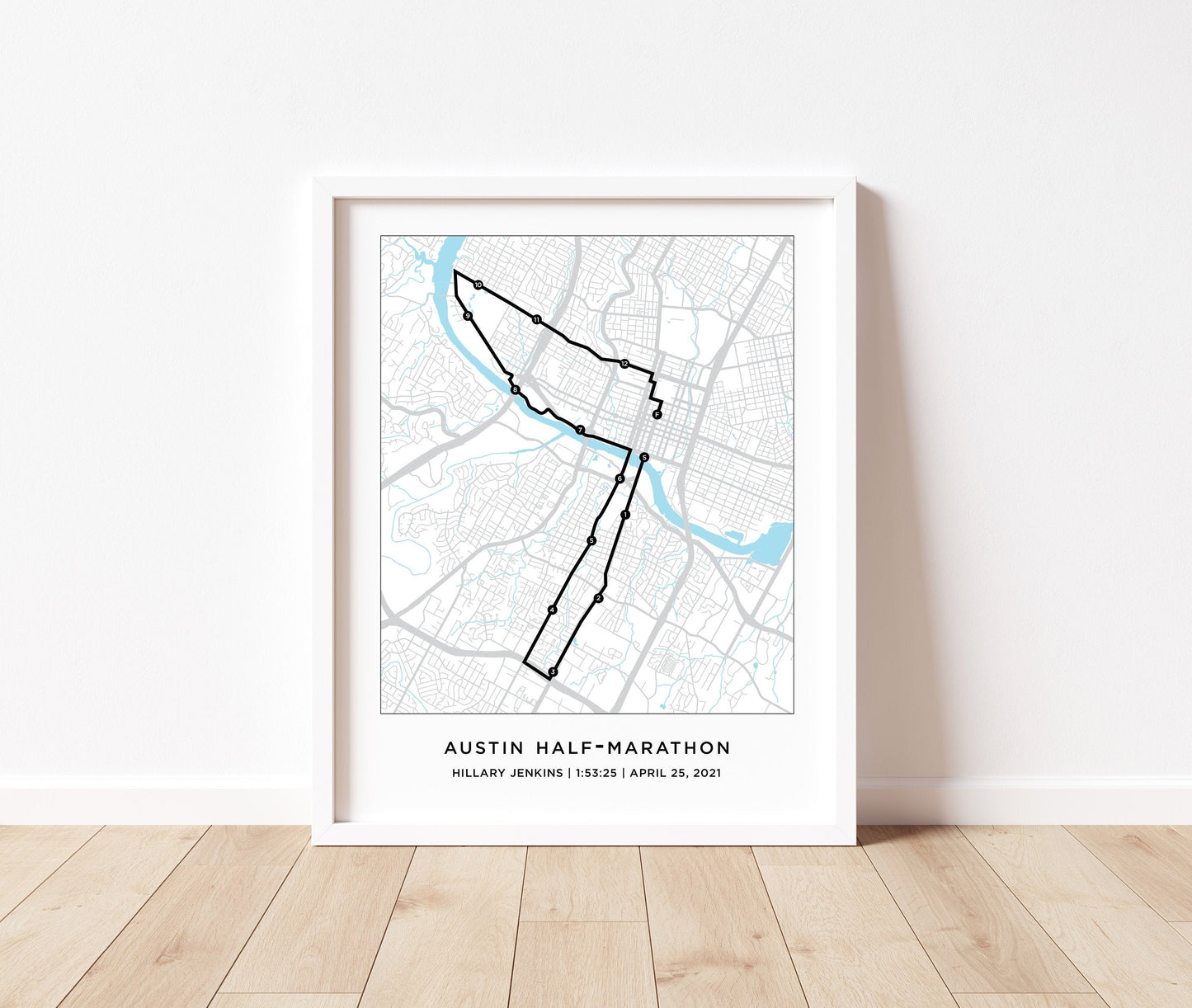 Austin Half Marathon Print