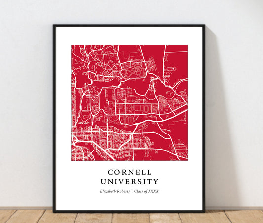 Cornell University Campus Print