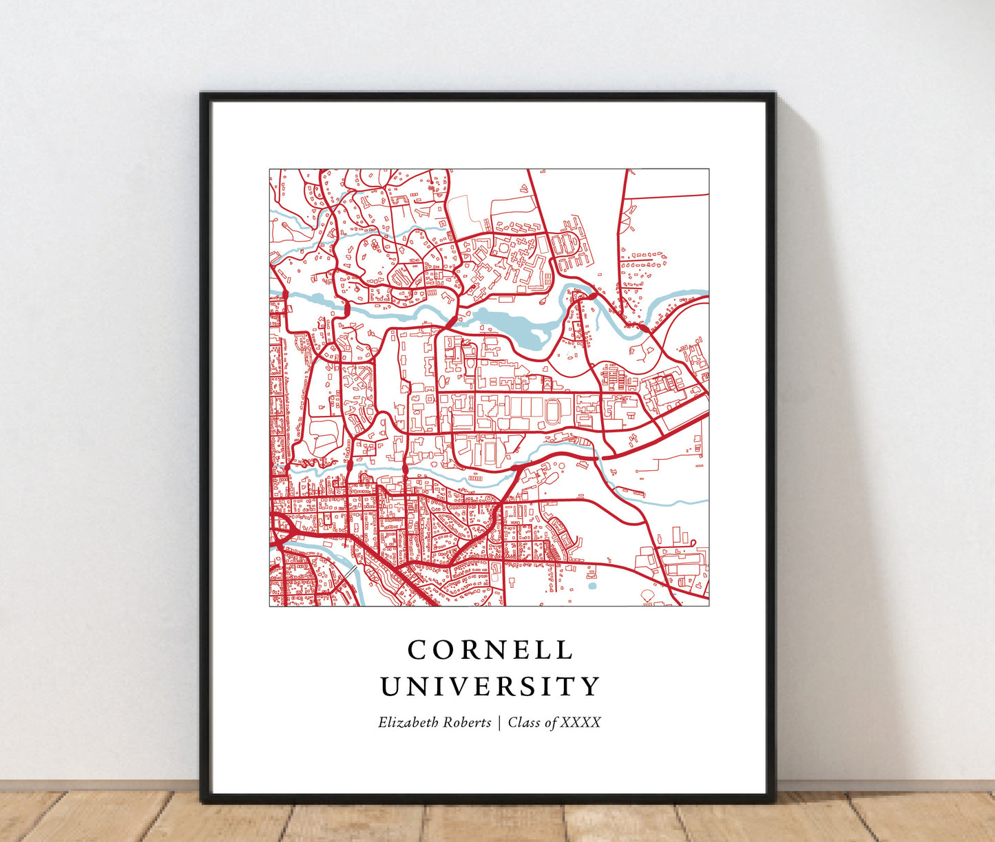 Cornell University Campus Print