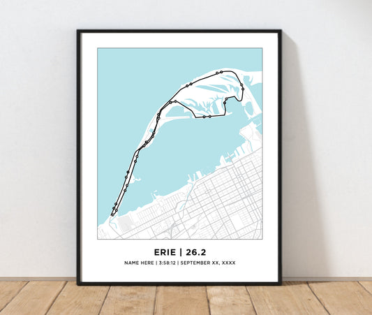 Erie 26.2 Marathoner Print
