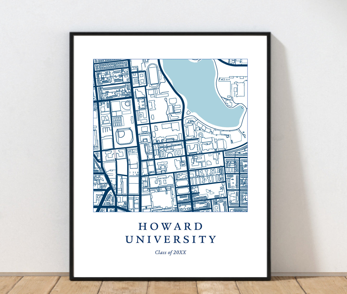 Howard University Campus Print