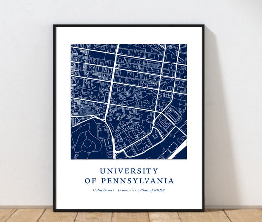University of Pennsylvania Campus Print