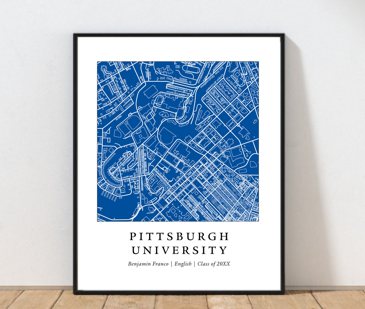 Pittsburgh University Print
