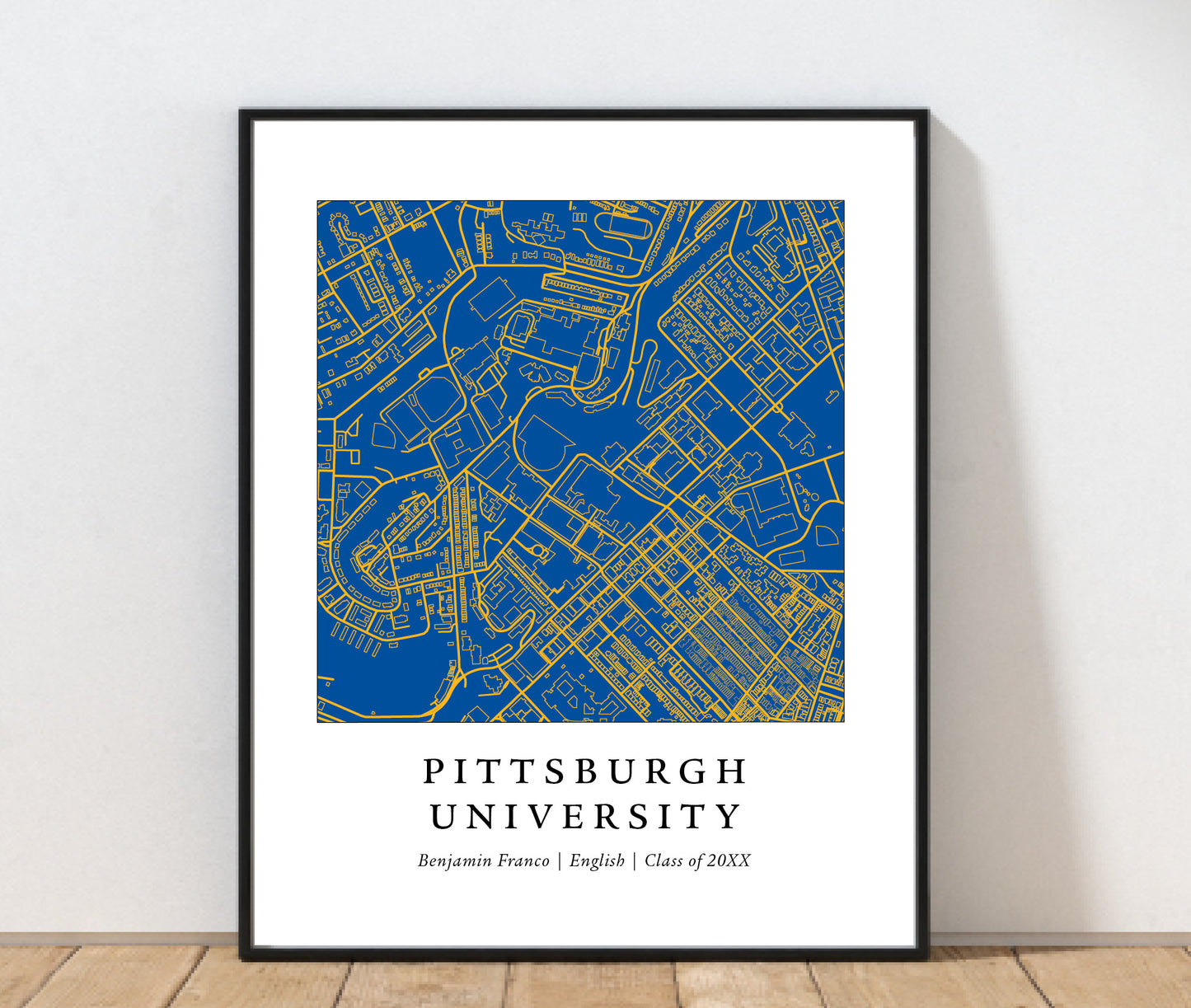 Pittsburgh University Print