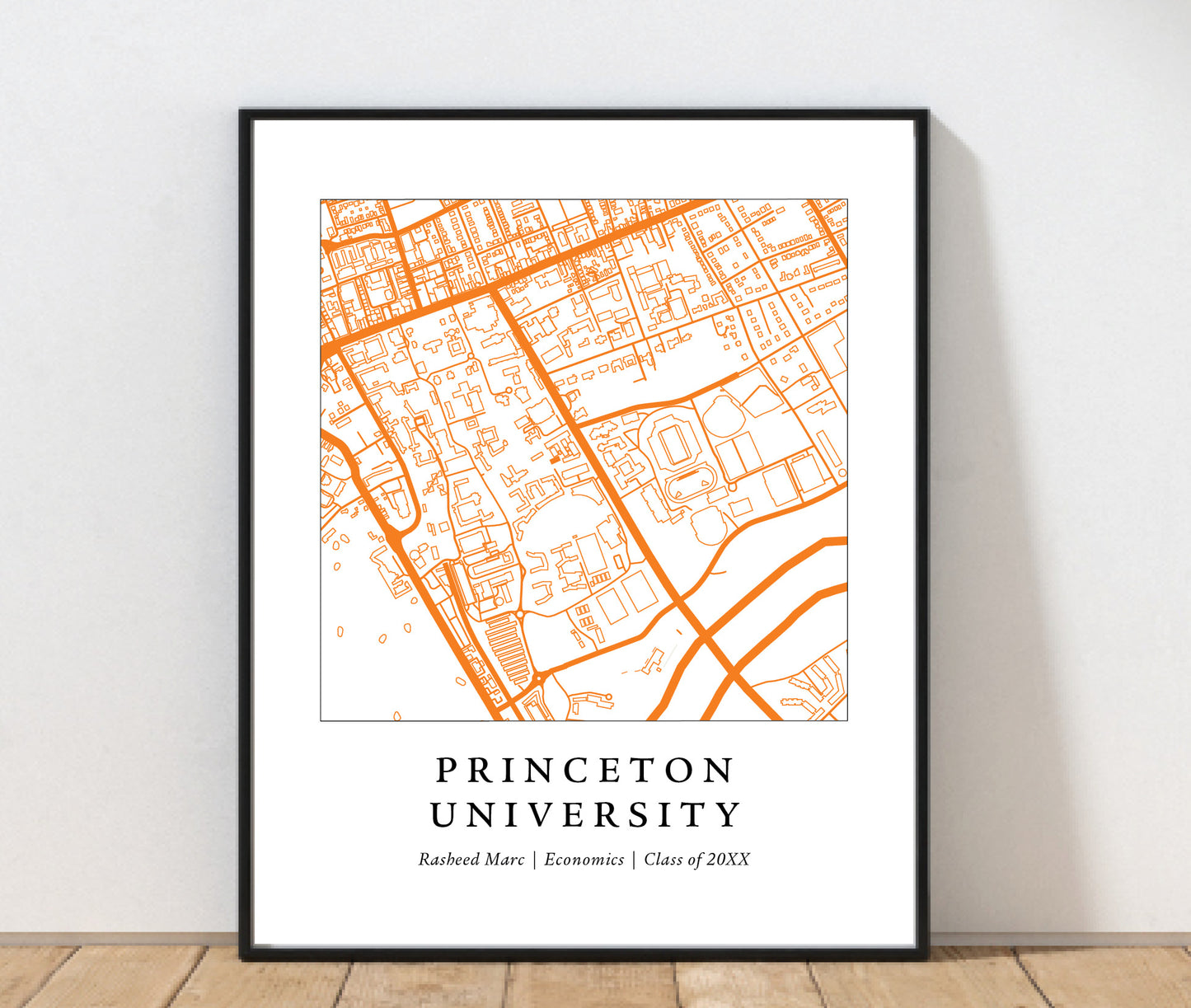 Princeton University Campus Print