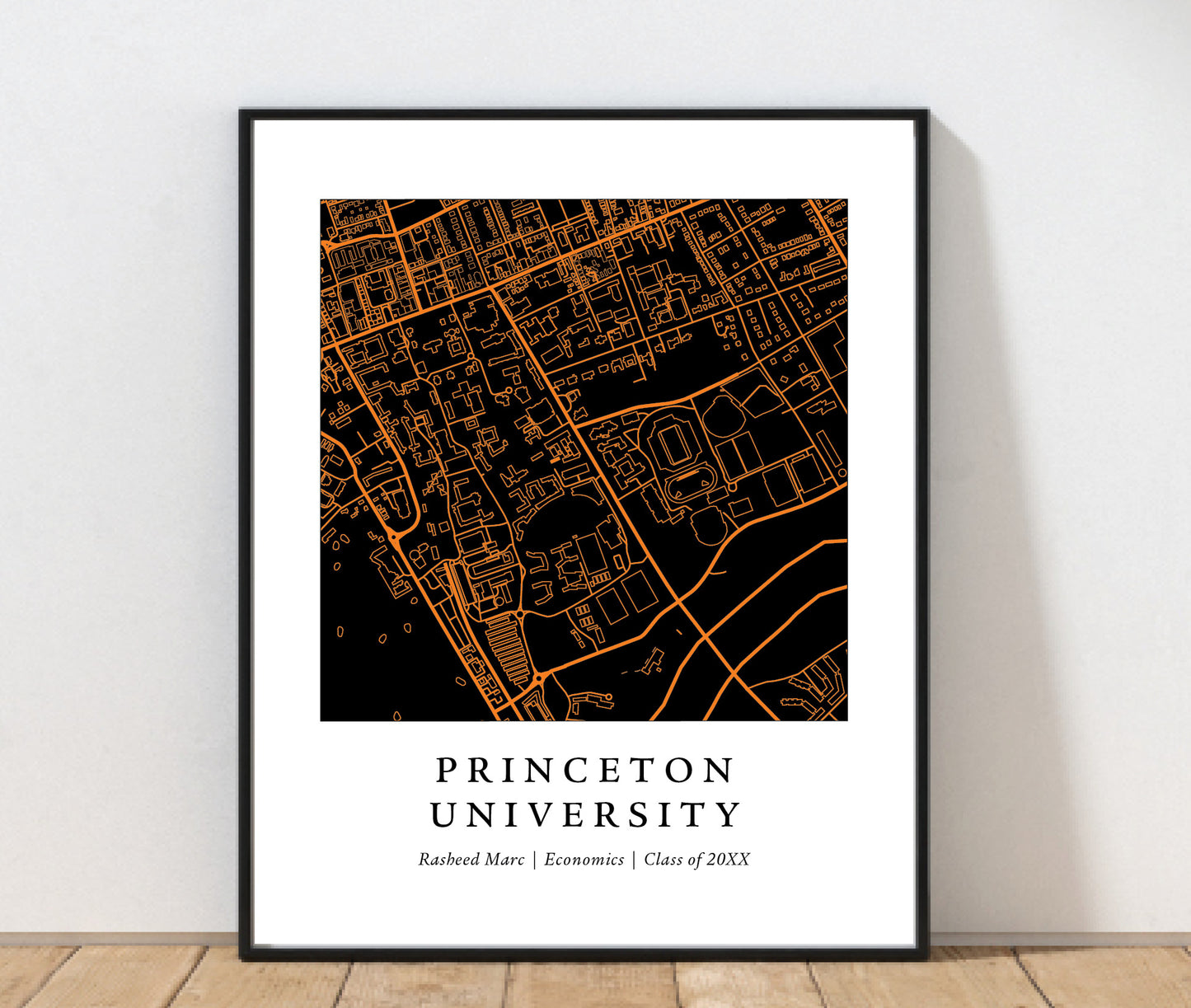 Princeton University Campus Print