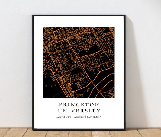 Princeton University Campus Print