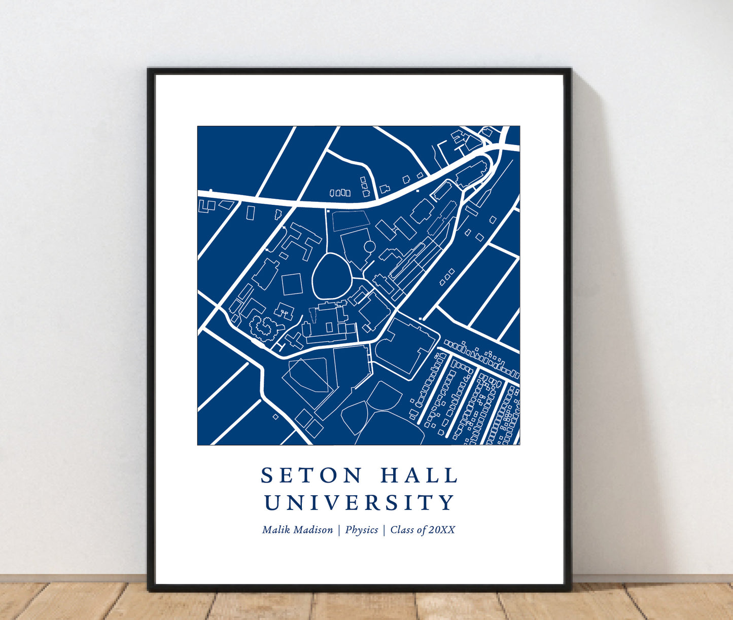 Seton Hall University Campus Map