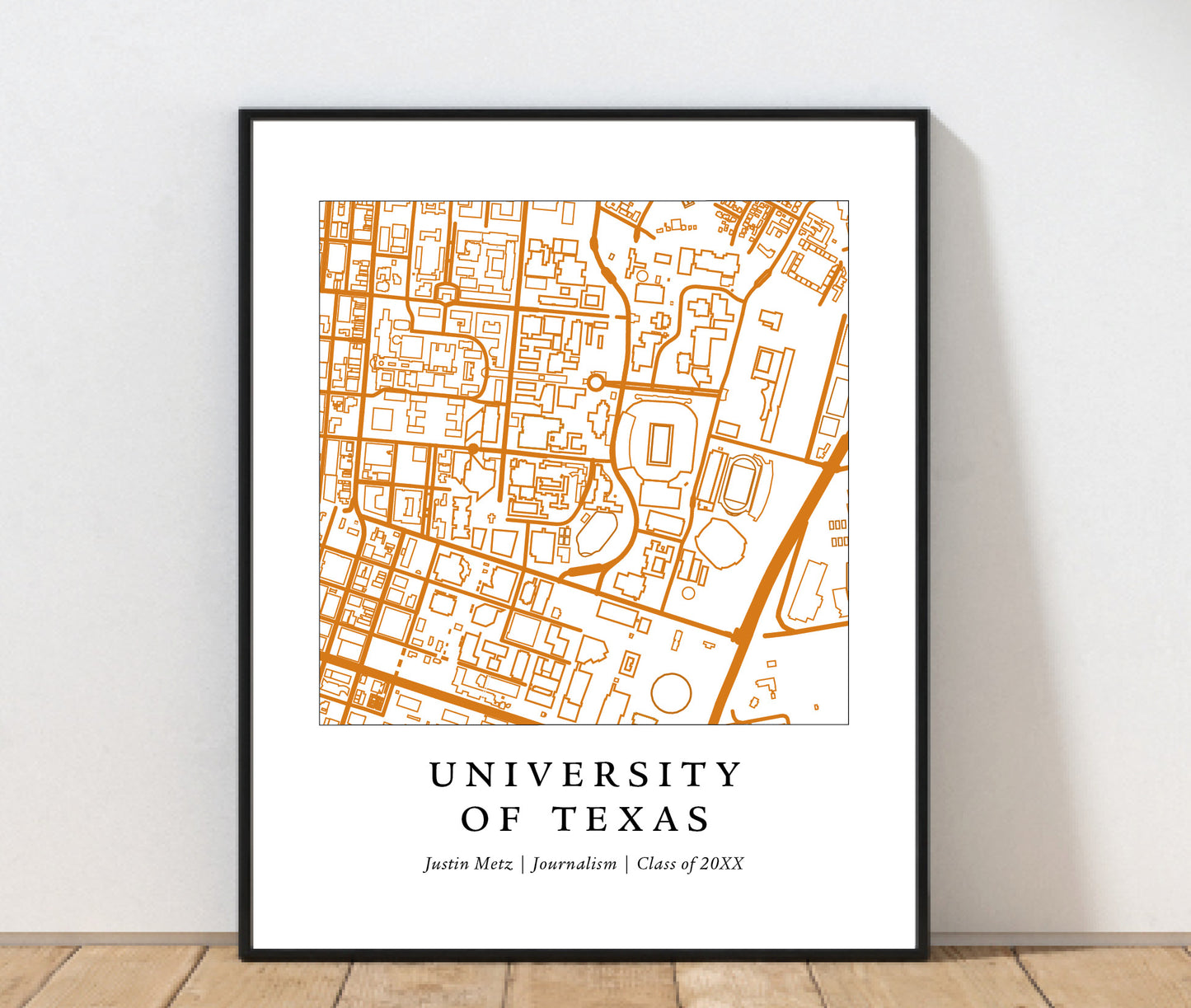 University of Texas Campus Print