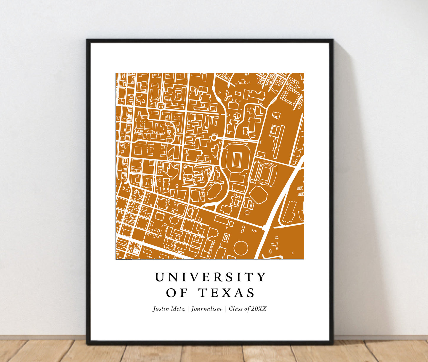 University of Texas Campus Print