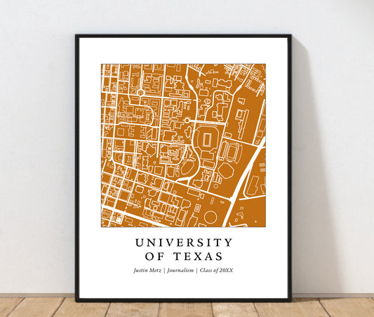 University of Texas Campus Print
