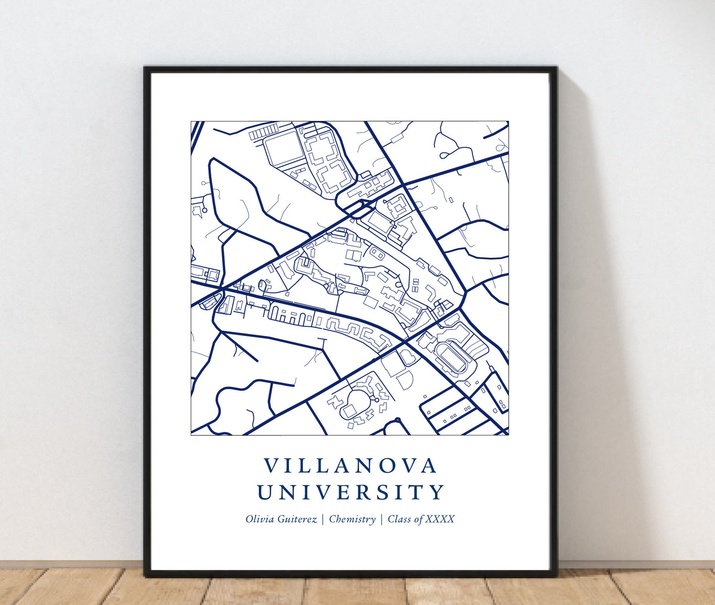Villanova University Campus Print